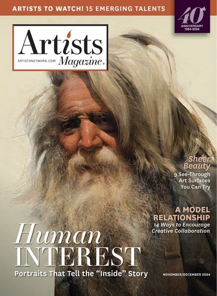 Artists Magazine – November-December 2024 Cover