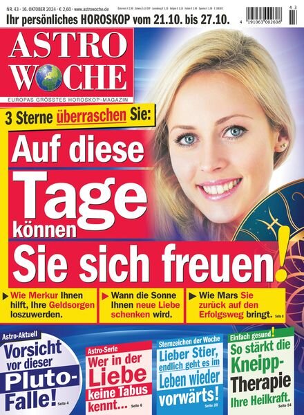 Astrowoche – 16 Oktober 2024 Cover