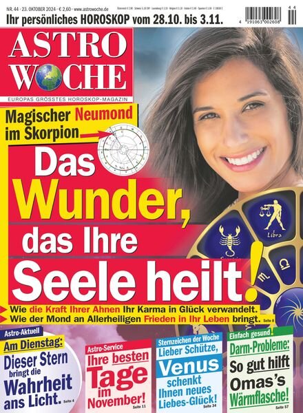 Astrowoche – 23 Oktober 2024 Cover