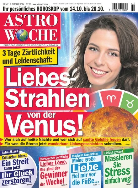 Astrowoche – 9 Oktober 2024 Cover