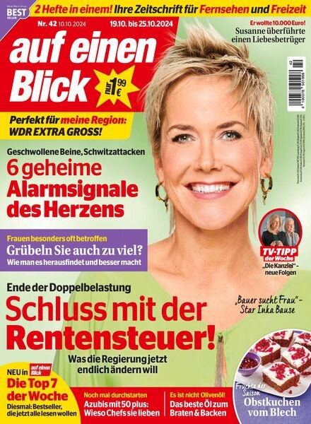 Auf Einen Blick – 10 Oktober 2024 Cover