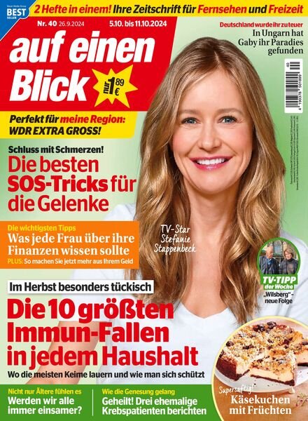 Auf Einen Blick – 26 September 2024 Cover
