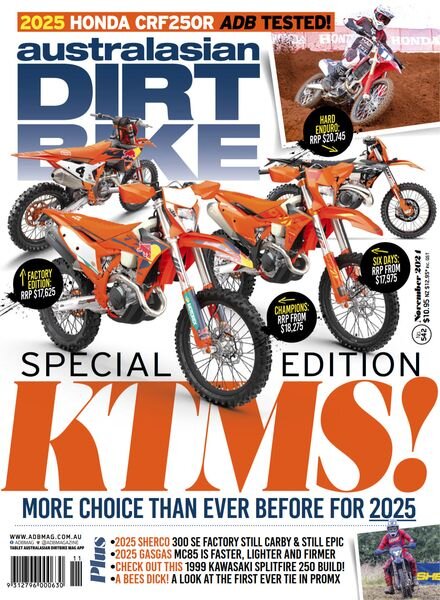Australasian Dirt Bike – Issue 542 2024 Cover