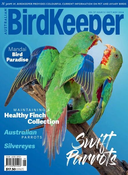 Australian Birdkeeper – October-November 2024 Cover
