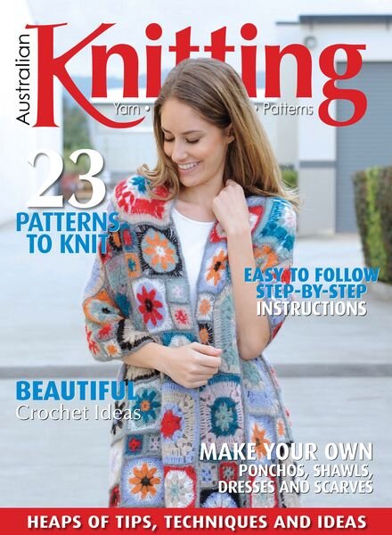 Australian Knitting – Volume 16 Issue 3 2024 Cover