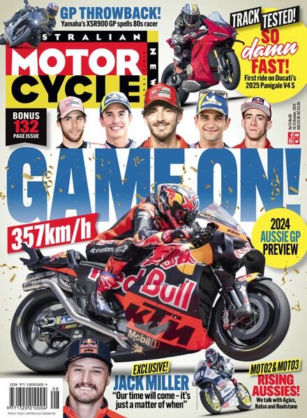 Australian Motorcycle News – 10 October 2024 Cover