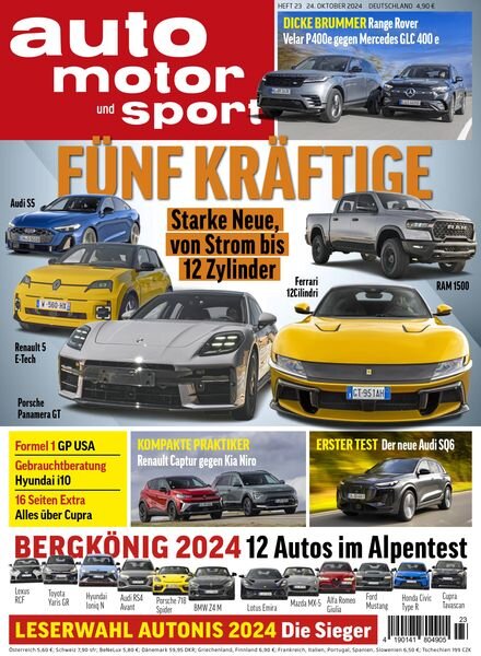 Auto Motor und Sport – 23 Oktober 2024 Cover