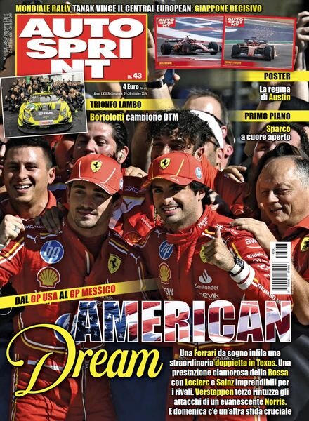 Auto Sprint – 22 Ottobre 2024 Cover
