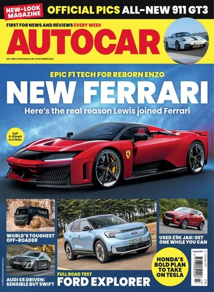 Autocar UK – 23 October 2024 Cover