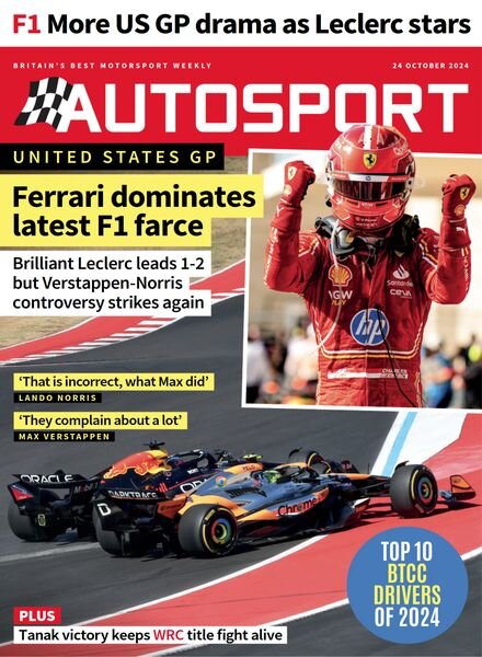 Autosport – 24 October 2024 Cover