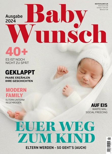 BabyWunsch – Ausgabe 2024 Cover