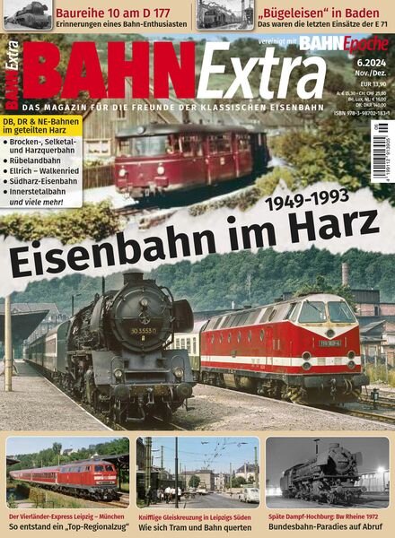 Bahn Extra – November-Dezember 2024 Cover
