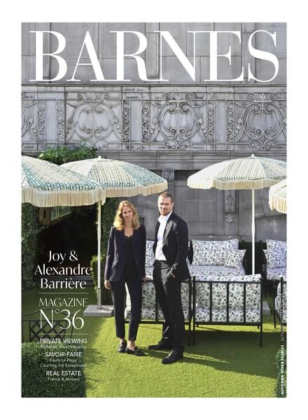 Barnes Magazine French Edition – Automne-Hiver 2024-2025 Cover