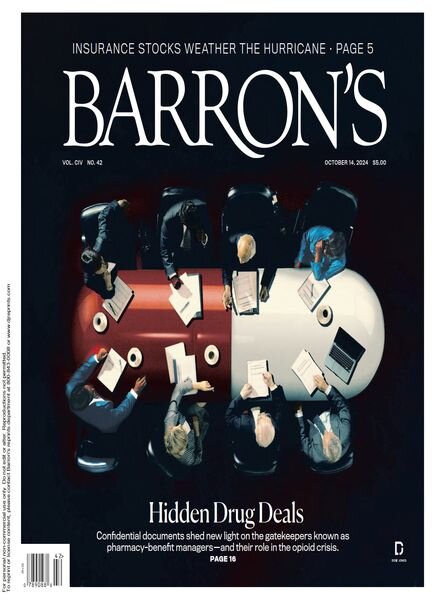 Barron’s – October 14 2024 Cover