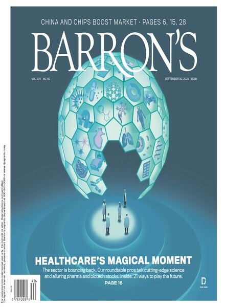 Barron’s – September 30 2024 Cover