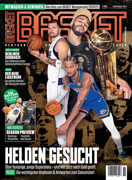 Basket Germany – November 2024 Cover
