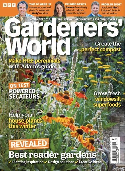 BBC Gardeners’ World – November 2024 Cover