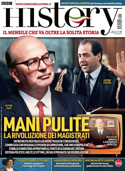 BBC History Italia – Novembre 2024 Cover