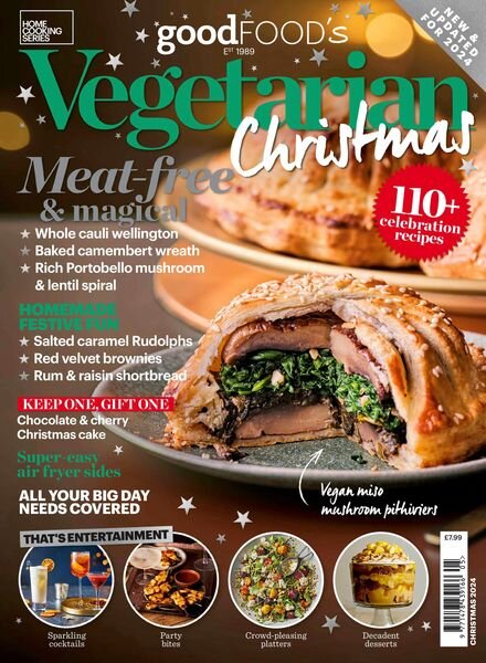 BBC Home Cooking Series – Vegetarian Christmas 2024 Cover