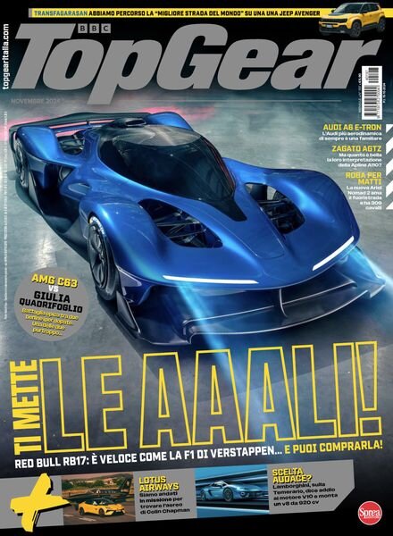 BBC Top Gear Italia – Novembre 2024 Cover