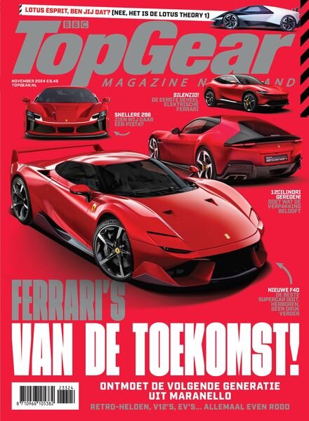 BBC Top Gear Netherlands – November 2024 Cover