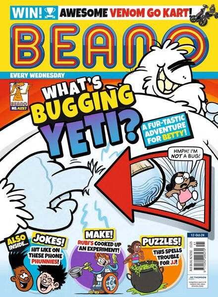 Beano – 9 October 2024 Cover