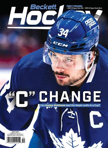 Beckett Hockey – October 2024 Cover
