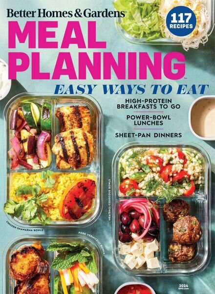 Better Homes & Gardens – Meal Planning 2024 Cover