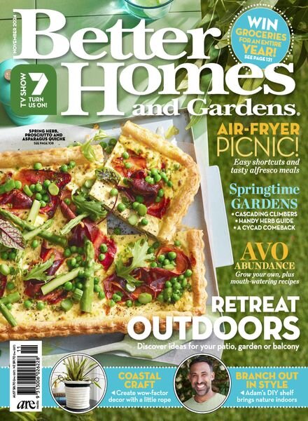 Better Homes and Gardens Australia – November 2024 Cover
