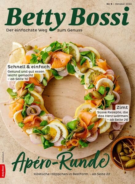 Betty Bossi – Oktober 2024 Cover