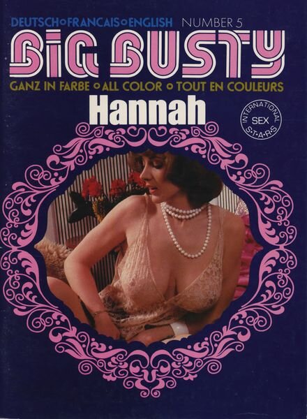 Big Busty – Number 5 August 1980 Cover