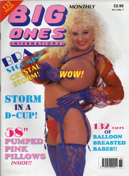 Big Ones International – Vol 3 N 7 1992 Cover