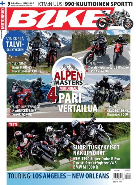 Bike Finland – Lokakuu 2024 Cover