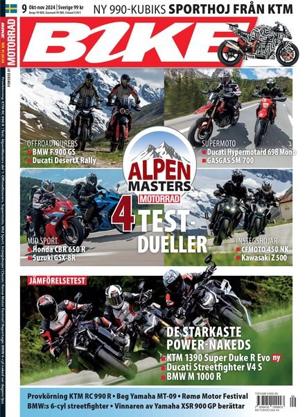 Bike Sverige – September 2024 Cover