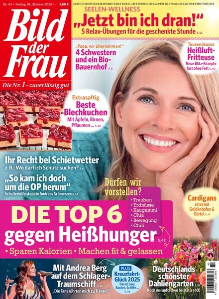 Bild der Frau – 18 Oktober 2024 Cover