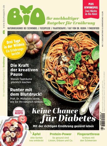 BIO Naturlich Gesund Leben – 8 Oktober 2024 Cover