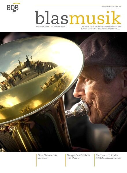 Blasmusik – Oktober 2024 Cover