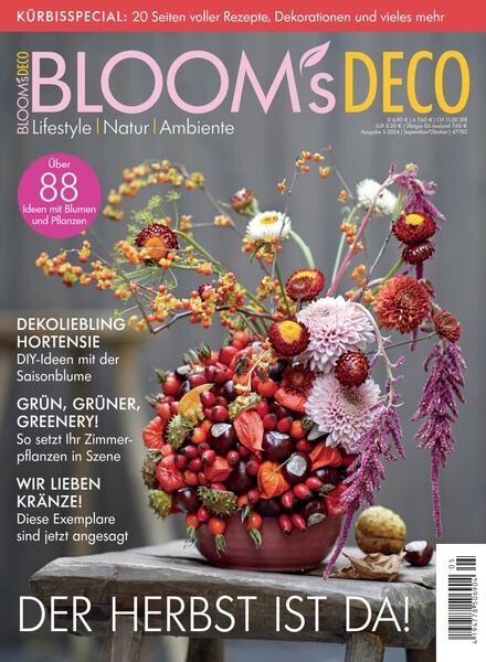Bloom’s Deco – September-Oktober 2024 Cover