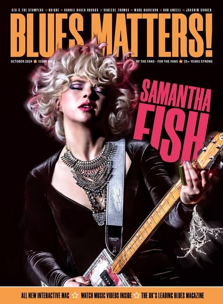 Blues Matters! – October 2024 Cover