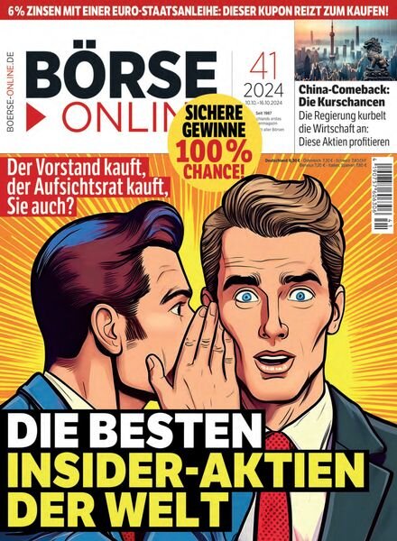 Borse Online – 10 Oktober 2024 Cover