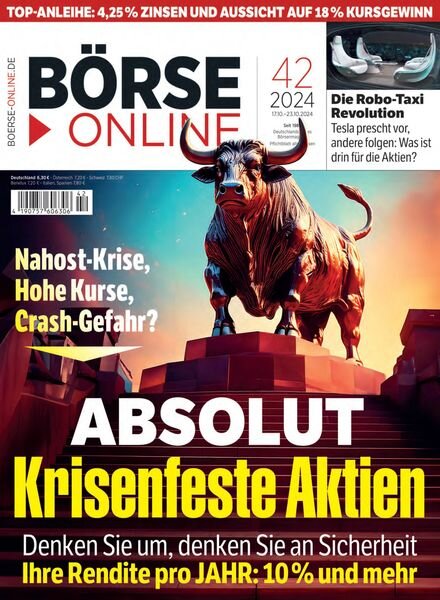 Borse Online – 17 Oktober 2024 Cover