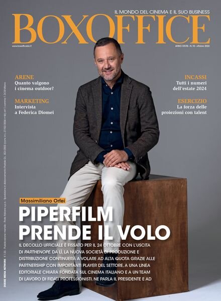 Box Office – Ottobre 2024 Cover