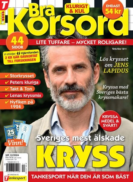 Bra Korsord – Oktober 2024 Cover