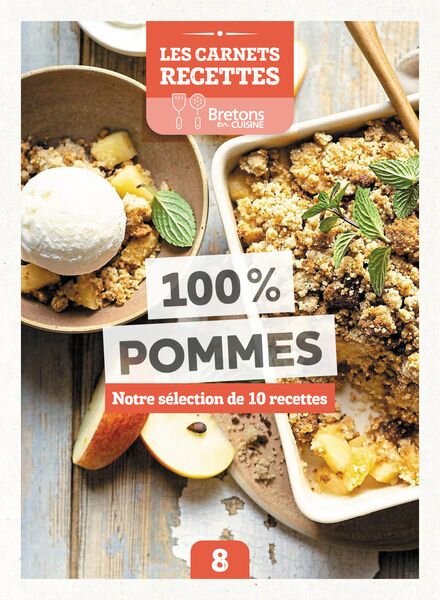 Bretons en Cuisine – Hors-Serie – Les Carnets Recettes N 8 2024 Cover
