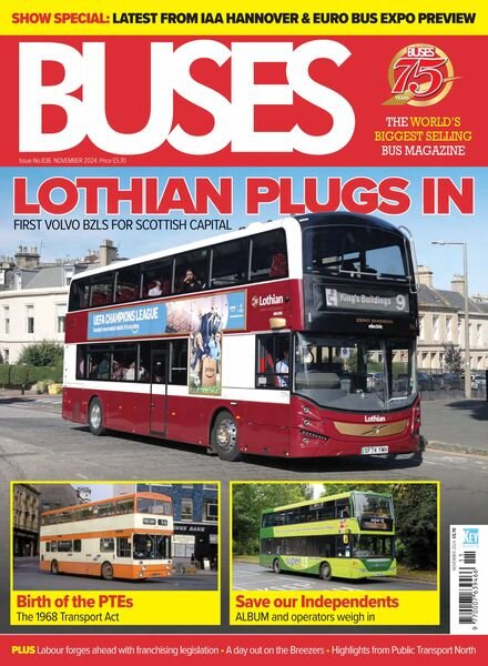 Buses Magazine – November 2024 Cover