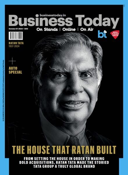 Business Today – 27 October 2024 Cover