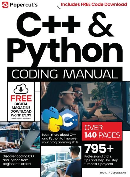 C++ & Python Coding Manual – Fall 2024 Cover