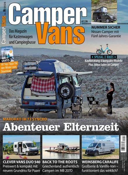 CamperVans – Oktober 2024 Cover