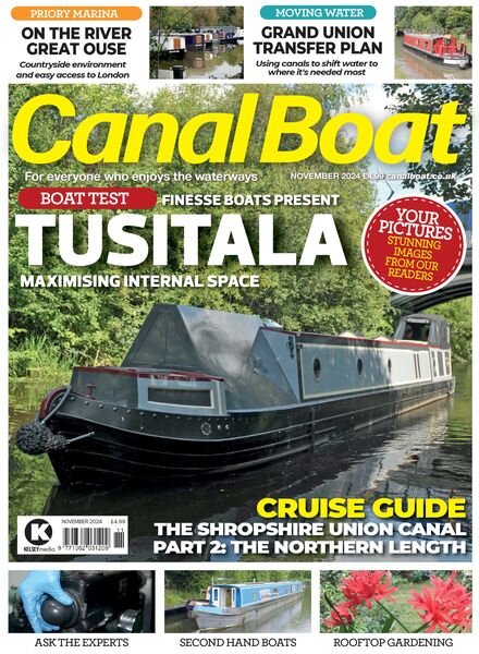 Canal Boat – November 2024 Cover