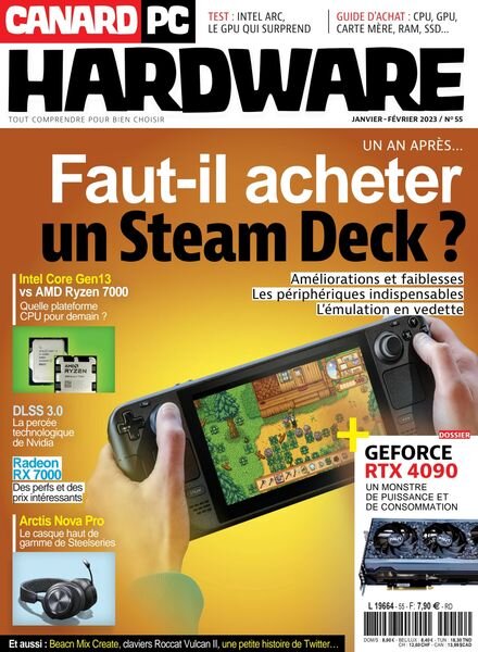 Canard PC Hardware – Janvier-Fevrier 2023 Cover